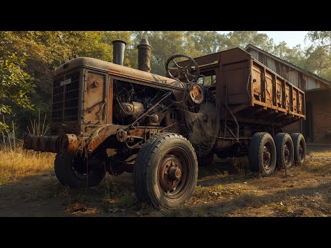 Видео: Потратил $100,000, чтобы превратить 10-сильный хлам в 200-сильный супер-трактор