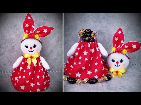 Видео: 😍ДЕТЯМ ПОЛЮБИТ ЭТОГО КРОЛИКА/💥Сахарница-кролик из банки