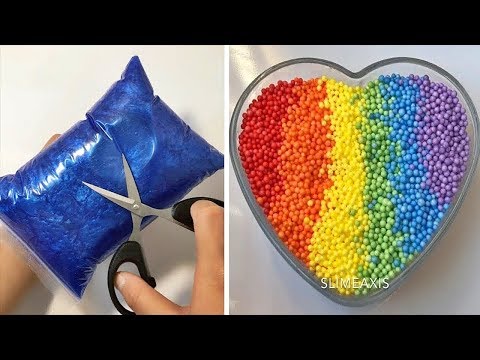 Видео: Удовлетворяющая слизь ASMR | Расслабляющее видео слизи # 400