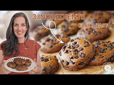 Видео: Самое простое тыквенное печенье, которое должен приготовить КАЖДЫЙ (3 ингредиента!)