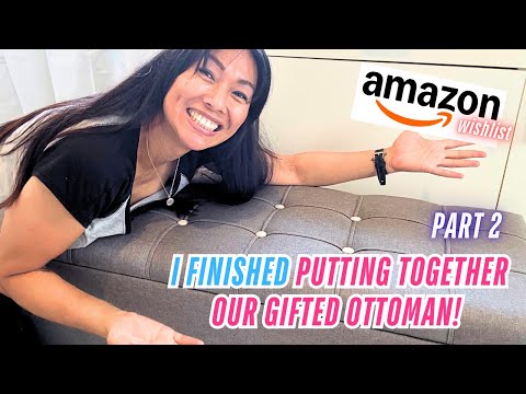 Видео: Сборка пуфа. Часть 2. Наконец-то всё готово, слава богу!!!