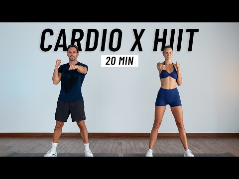 Видео: 20 МИНУТ ИНТЕНСИВНОЙ HIIT-ТРЕНИРОВКИ — ВСЁ СТОЯ — Всё тело, без оборудования, без повторений