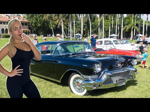 Видео: Самая красивая выставка ретро-автомобилей в Майами | Deering Estate 2025