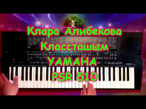 Видео: Yamaha psr 510 Клара Алибекова Классташым