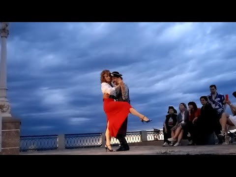 Видео: В. Высоцкий, Кони привередливые, Танец именинника на мои 55 с Татьяной #самаратанго  #openair 