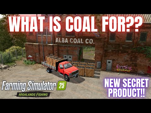 Видео: ДЛЯ ЧЕГО НУЖЕН УГОЛЬ? - Дополнение Highlands Fishing - Farming Simulator 25