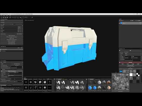 Видео: Substance Painter для новичков - полный курс: 07 - Слои
