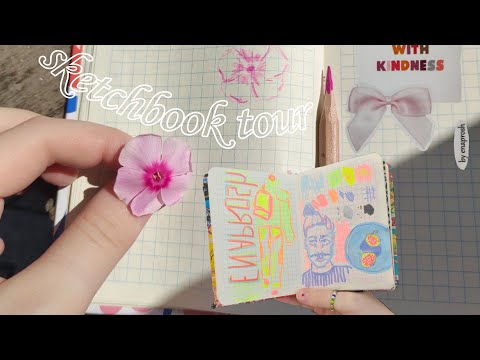 Видео: обзор на два мини скетчбука! #скетчбук #sketchbooktour