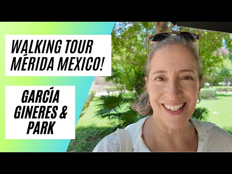 Видео: Пешеходная экскурсия по Мериде, Мексиканский Гарсиа Хинерес.
