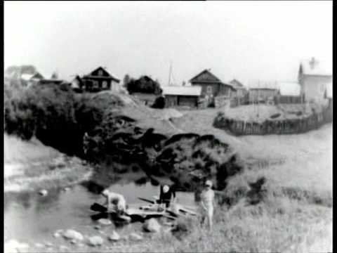 Видео: Тотьма, река Сухона, 1982 год