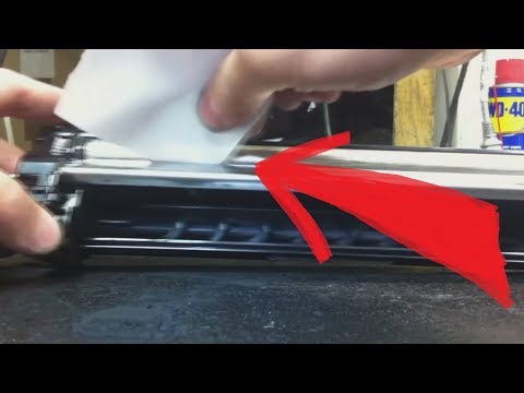 Видео: Как почистить блок проявки Kyocera DV-1110