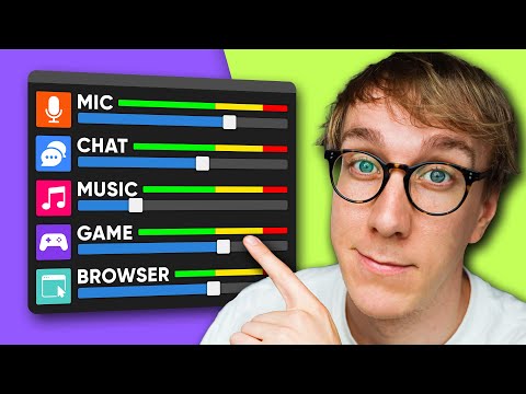 Видео: Отдельные звуки игры, Discord, музыка в OBS