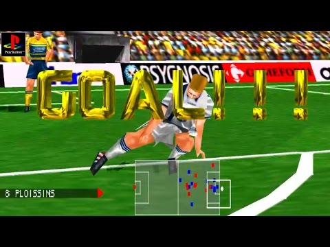 Видео: Adidas Power Soccer 98 — геймплей PSX / PS1 / PS One / HD 720P (Epsxe)
