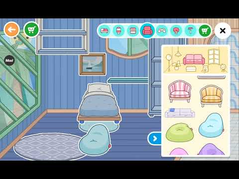 Видео: День в 🔵синем🔵 цвете💙🩵 [Тока бока] /\ /\♡☆