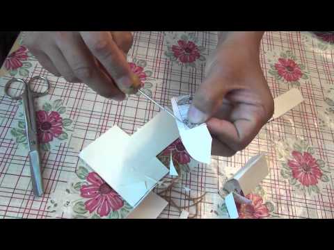 Видео: ВЫКИДНОЙ НОЖ ИЗ КАРТОНА