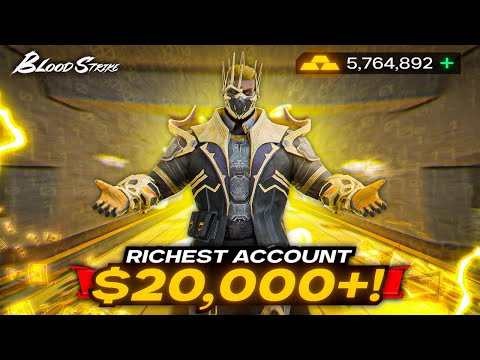 Видео: ПОЛНЫЙ ТУР ПО САМОМУ БОГАТОМУ АККАУНТУ на Blood Strike