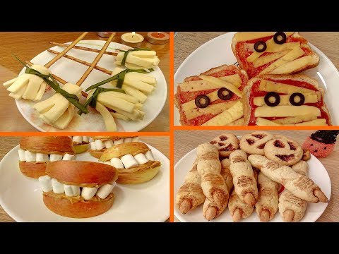 Видео: Праздничный стол на ХЭЛЛОУИН 🎃 Рецепты вкусняшек!