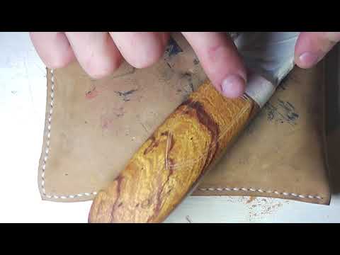 Видео: Как сделать необычную рукоять для ножа. Часть 2.