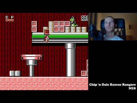 Видео: Chip 'n Dale - Rescue Rangers. NES. Полное прохождение за Дейла