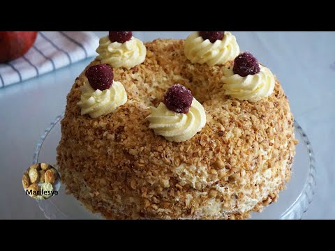 Видео: Праздничный немецкий торт ФРАНКФУРТСКИЙ ВЕНОК/Frankfurter Kranz
