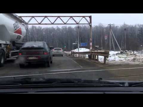 Видео: ГО Домодедово - Люблино / Domodedovo Urban Okrug - Lyublino 16/02/2013 (timelapse 4x)