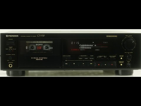 Видео: PIONEER CT-737.Обзор кассетной деки.
