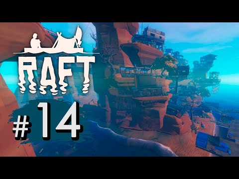Видео: Прошёл остров «Caravan Town» — Raft #14