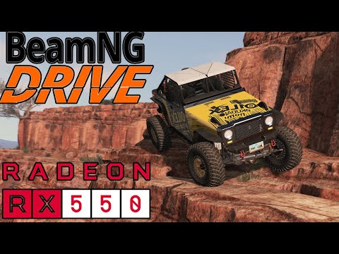 Видео: Beamng Drive на Rx 550