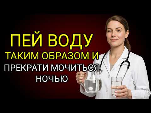 Видео: УРОЛОГ РАСКРЫВАЕТ: Как пить ВОДУ чтобы НЕ ВСТАВАТЬ ночью