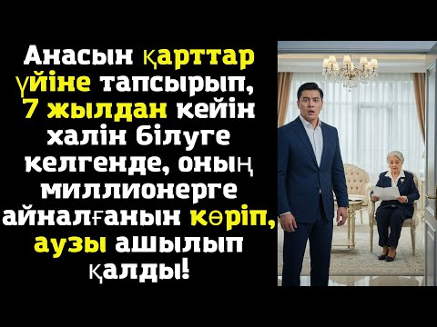 Видео: Анасын қарттар үйіне тапсырып, 7 жылдан кейін халін білуге келгенде, оның миллионерге айналғанын