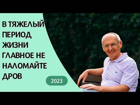 Видео: В тяжелый период жизни главное НЕ НАЛОМАЙТЕ ДРОВ. 2023г