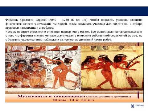 Видео: История физической культуры и спорта  Тема № 4