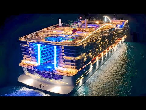 Видео: Круизный лайнер MSC World Europa Tour в формате 4K | Самый большой корабль MSC Cruises