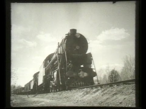 Видео: Киноочерк «На Томской дороге», 1953 год