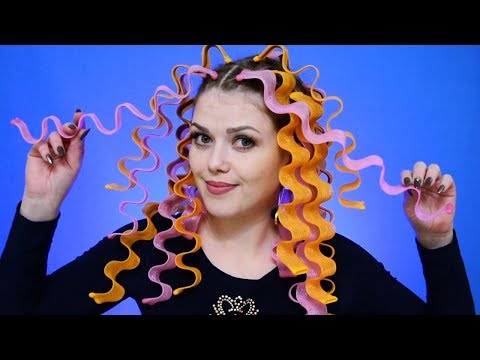 Видео: Тестирую бигуди Волны || Кудри Без Плойки || NO HEAT Waves