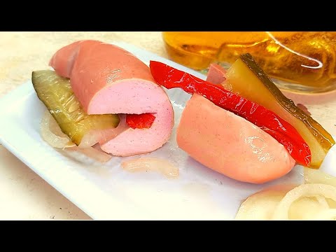 Видео: Для  дружеской компании которая собралась попить пенного. Утопенцы - маринованные шпикачки