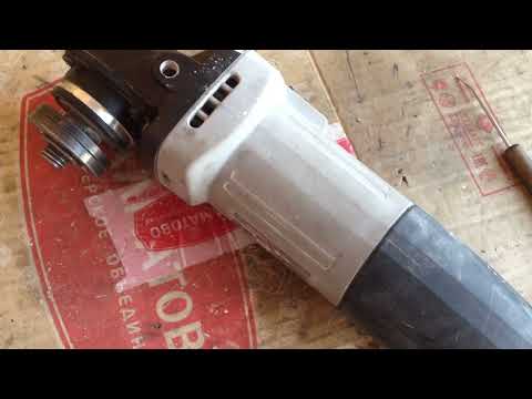 Видео: ушм интерскол 125 700 после самостоятельного разбора, не включается