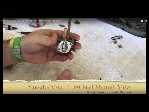 Видео: Клапан отсечки топлива Yamaha VSTAR 1100 — техническое обслуживание и ремонт