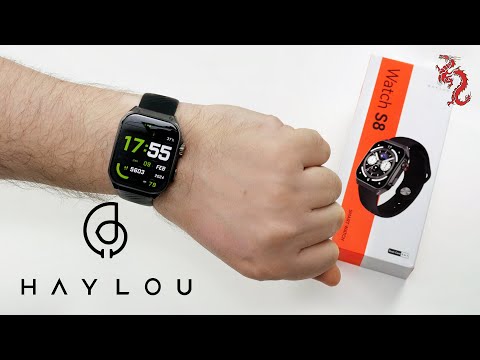 Видео: УМНЫЕ часы с изогнутым AMOLED экраном //HAYLOU Watch S8