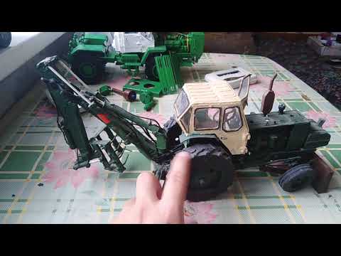 Видео: Самодельная модель трактора юмз 6АЛ.