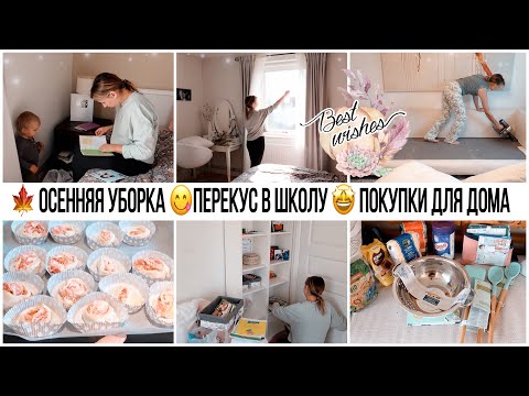 Видео: ✔️УБИРАЙ, ГОТОВЬ И РАСХЛАМЛЯЙ СО МНОЙ🤩ОСЕННЯЯ УБОРКА🧼 ГОТОВИМ ПЕРЕКУС В ШКОЛУ🥯ОРГАНИЗОВЫВАЕМ