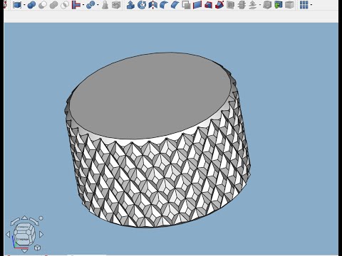 Видео: FreeCAD Часть 115. Пример создания модели. Насечка