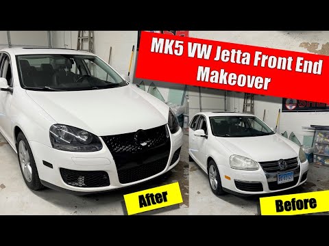 Видео: Обновление/установка фар и решетки радиатора MK5 Jetta