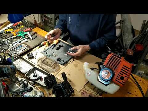 Видео: Бензокоса "ТехАс" диагностика и ремонт.