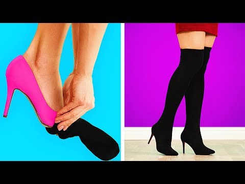 Видео: УМНЫЕ ЛАЙФХАКИ И ИДЕИ ДЛЯ ОДЕЖДЫ || Модные женские лайфхаки от 123 GO!