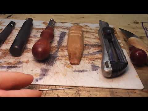 Видео: Делаю нож подробно. Ч.9 Инструмент, работа с кожей.