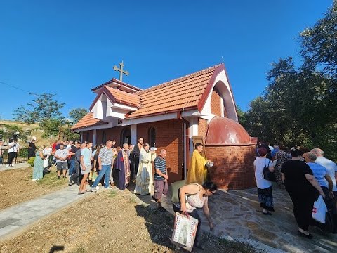 Видео: Осветување на црква св.Ѓорѓија с.Клечовце-11.08.2024