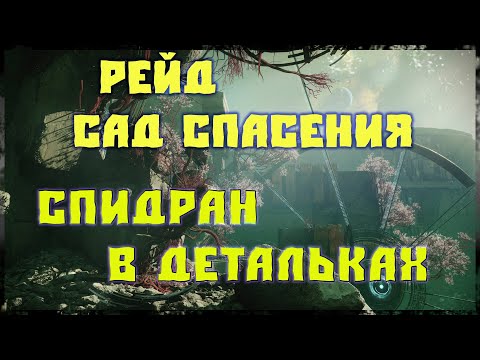 Видео: Destiny 2: РАЗБОР СПИДРАНА РЕЙДА САД СПАСЕНИЯ ЗА 12 МИНУТ!