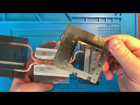 Видео: Замена радиатора Gigabyte GTX 1070 Ti