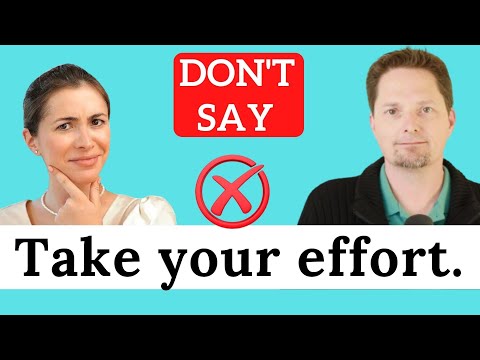 Видео: How to use EFFORT correctly/ Avoid mistakes made by Marina Mogilko from linguamarina /Марина Могилко